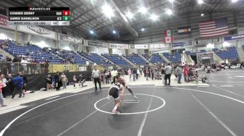 132 lbs 2nd Place - Conner Derry, Bear Cave WC vs James Danielson, Altitude Wrestling Club