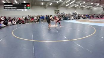 215 lbs Champ. Round 3 - Landry Suarez, Thompson Valley vs Beau McFall, Loveland
