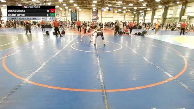 142 lbs Consolation - Lucas Drake, PA vs Brady Little, NJ