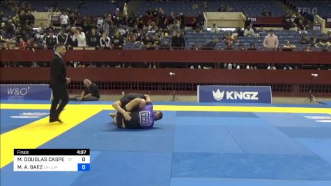 MICHAEL DOUGLAS CASPER vs MIGUEL A. BAEZ 2024 Pan IBJJF Jiu-Jitsu No-Gi Championship