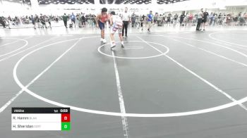 285 lbs 5th Place - Rylan Hamm, Blanding Pride vs Hayden Sheridan, Ocrtc