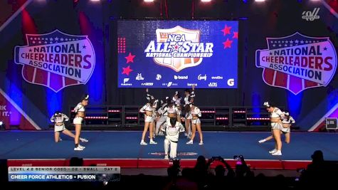 Cheer Force Athletics - Fusion [2026 L4.2 Senior Coed - D2 - Small Day 2] 2026 NCA All-Star National Championship