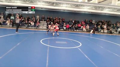 150 lbs Round 4 (16 Team) - Brady Danze, Millard South vs Carter Eisenmann, Columbus