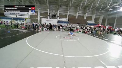 105 lbs Cons. Semi - Cooper Hurl, Sanderson Wrestling Academy vs Ryder Rhoades, Uintah Wrestling
