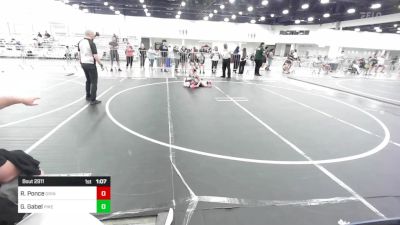 109 lbs Final - Rebekah Ponce, Grindhouse WC vs Gia Gabel, Pikes Peak Warriors