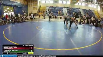 160 lbs Finals (2 Team) - Chase Mcbroom, Attack vs Joseph Cuttita, Palm Harbor