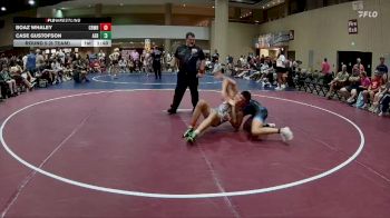 126 lbs Round 5 (6 Team) - Case Gustofson, Alabama Elite Red vs Boaz Whaley, Crossroads Wrestling