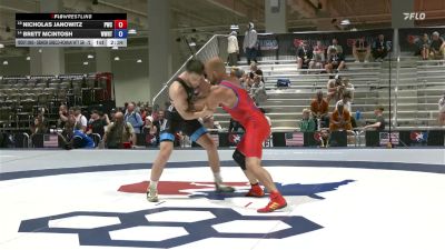 Champ. Round 1 - Nicholas Janowitz, Patriot Wrestling Club vs Brett McIntosh, Wyoming Wrestling Reg Training Ctr