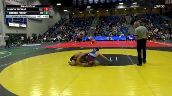 149 lbs Cons. Round 3 - Braden Priest, California Baptist vs Landon Thomas, Unattached