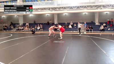 285 lbs 5th Place Match - Aidyn Mitchell, Mary vs Tommy Tatham, Western Colorado University