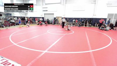 J-65 lbs 5th Place - Stryker Brown, NY vs Bowen Williams, WI