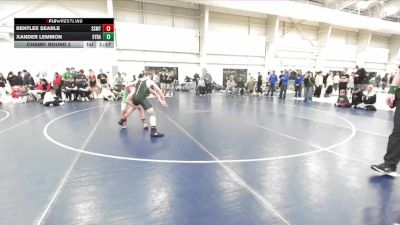 120 lbs Champ. Round 2 - Bentlee Searle, South Summit vs Xander Lemmon, Syracuse