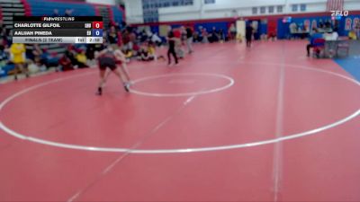 138 lbs Finals (2 Team) - Charlotte Gilfoil, Lock Haven University vs Aalijah Pineda, Emmanuel University