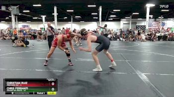 165 lbs Round 1 (6 Team) - Christian Ruiz, Precision WC vs Chris Ferranti, Savage WA White