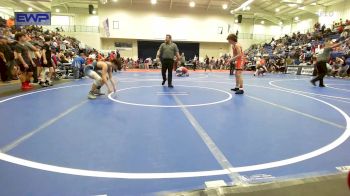 112 lbs Quarterfinal - William Nicely, Morris Eagle Wrestling Club vs Cade Green, Ada Youth Wrestling