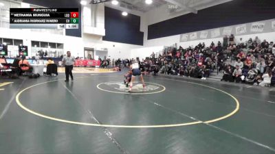 105 lbs Champ. Round 1 - Audrianna Rodriguez Romero, Citrus Hill vs Nethania Munguia, La Quinta/La Quinta