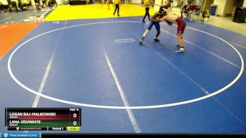 195 lbs Cons. Round 2 - Logan Raj-Malikowski, Anoka vs Lana Oduwaiye, Simley