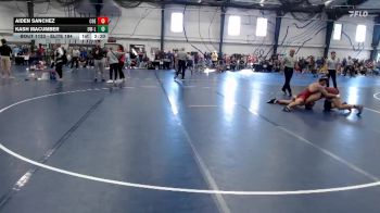 Elite 184 lbs Cons. Round 2 - Aiden Sanchez, Coe vs Kash Macumber, Wisconsin-La Crosse