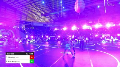 102 lbs Semifinal - Truin Meneely, Black Fox Wrestling Academy vs Eli Pomeroy, Bear Cave WC