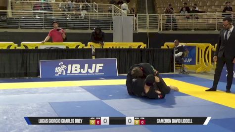 Cameron David Liddell vs Lucas Giorgio Charles Brey 2025 Pan Jiu Jitsu IBJJF Championship