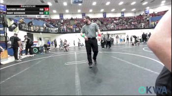 55 lbs Round Of 16 - Brylen Buckner, Weatherford Youth Wrestling vs Bentley Story, Shelton Wrestling Academy