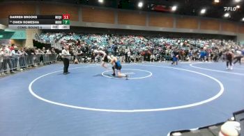 165 lbs Quarterfinal - Jesus Alvarez, Caldwell vs Carson Melendy, Churchill County