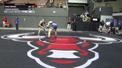 167 lbs Consi Of 8 #1 - Kano Graves, Bishop vs Damian Mannon, Clovis East