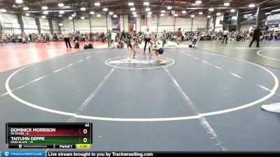 88 lbs Rd# 10- 4:00pm Saturday Final Pool - Taitumn Deppe, Iowa Black vs Dominick Morrison, PA Silver