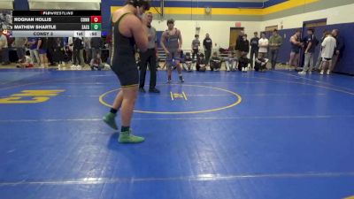 285 lbs Consy 3 - Roghan Hollis, Connellsville vs Mathew Shartle, Saegertown