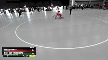132 lbs Champ. Round 1 - Bodi Kothari Schmitz, Ringers Wrestling Club vs Christian May, Colorado