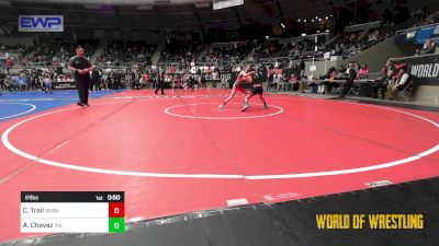 61 lbs Semifinal - Cabela Trail, Brawler Elite vs Anabel Chavez, RedWave Wrestling