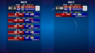Replay: Mat A - 2022 U20 World Championships | Aug 17 @ 6 PM