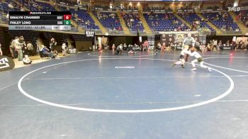 55 lbs 5th Place - Emalyn Cranmer, Benton vs Finley Long, Seneca Valley