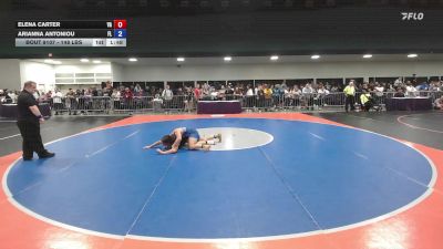 148 lbs Round Of 64 - Elena Carter, VA vs Arianna Antoniou, FL
