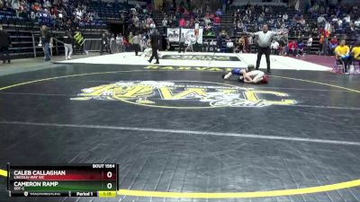 69 lbs Cons. Round 5 - Cameron Ramp, SOT-C vs Caleb Callaghan, Lincoln-Way WC