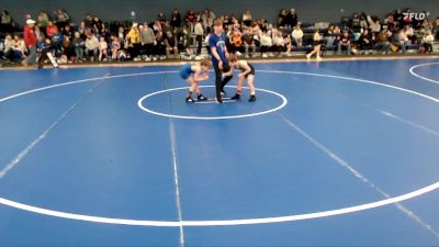 61-67 lbs Cons. Round 1 - Owen Lewis, Kearney Matcats vs Ross Collins, Midwest Destroyers