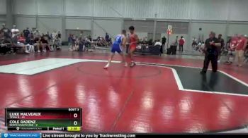 182 lbs Round 1 (8 Team) - Luke Malveaux, Texas B vs Cole Radenz, North Dakota Red