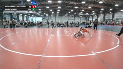 96 lbs Round 5 (4pm Saturday) - Kai Mcdonald, Iowa Black vs Edward Encarnacion Iii, Rebellion