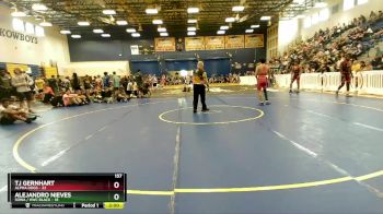 157 lbs Champ Round 1 (16 Team) - Tj Gernhart, Alpha Dogs vs Alejandro Nieves, SOWA / HWC BLACK