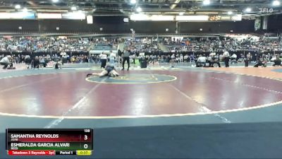 138 lbs Cons. Round 6 - Samantha Reynolds, Juab vs Esmeralda Garcia Alvarez, Reed