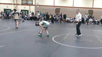 92 lbs Round 2 (8 Team) - Wyatt Frantz, Team Catalyst vs Kamdyn Beaudean, Team Blue Hen