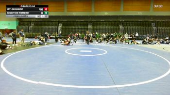 138 lbs Consolation - Jaylen Burge, Ponderosa vs Jonathon Romero, Volcano Vista