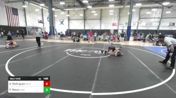 78 lbs Final - Adam Rodriguez, Madera WC vs Payton Maya, Madera WC