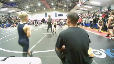 46 lbs Consi Of 16 #2 - Dayson Flores-Gutierrez, Keystone Wrestling Club vs Emerson Braun, Owasso Takedown Club