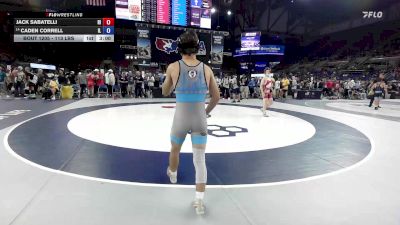 113 lbs Cons. Sub-rd Of 64 - Jack Sabatelli, RI vs Caden Correll, IL