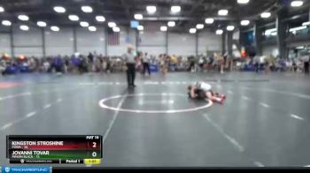 96 lbs Round 1 - Kingston Stroshine, POWA vs Jovanni Tovar, Minion Black