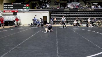 133 lbs Quarterfinal - Evin Gursoy, Columbia vs Jake Crapps, Army