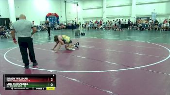 150 lbs Round 5 (10 Team) - Brady Willman, Viking Wrestling Club vs Luis Fernandez, Camden Greasers