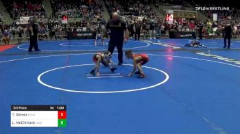 40 lbs 3rd Place - Theseus Gomez, Pomona Elite vs Lane McClintock, Iowa Elite WC