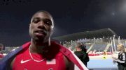 Noah Lyles after winning World U20 100m Championship